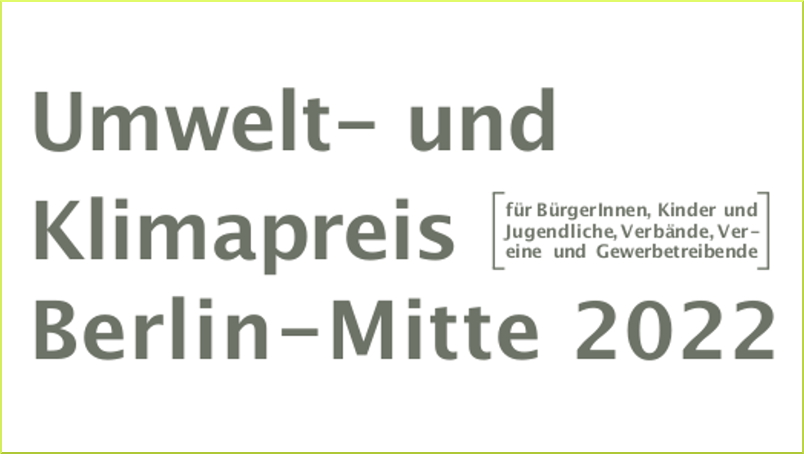 Logo Umwelt- und Klimapreis Mitte 2022